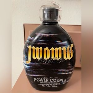 JWOWW Power Couple Tanning lotion